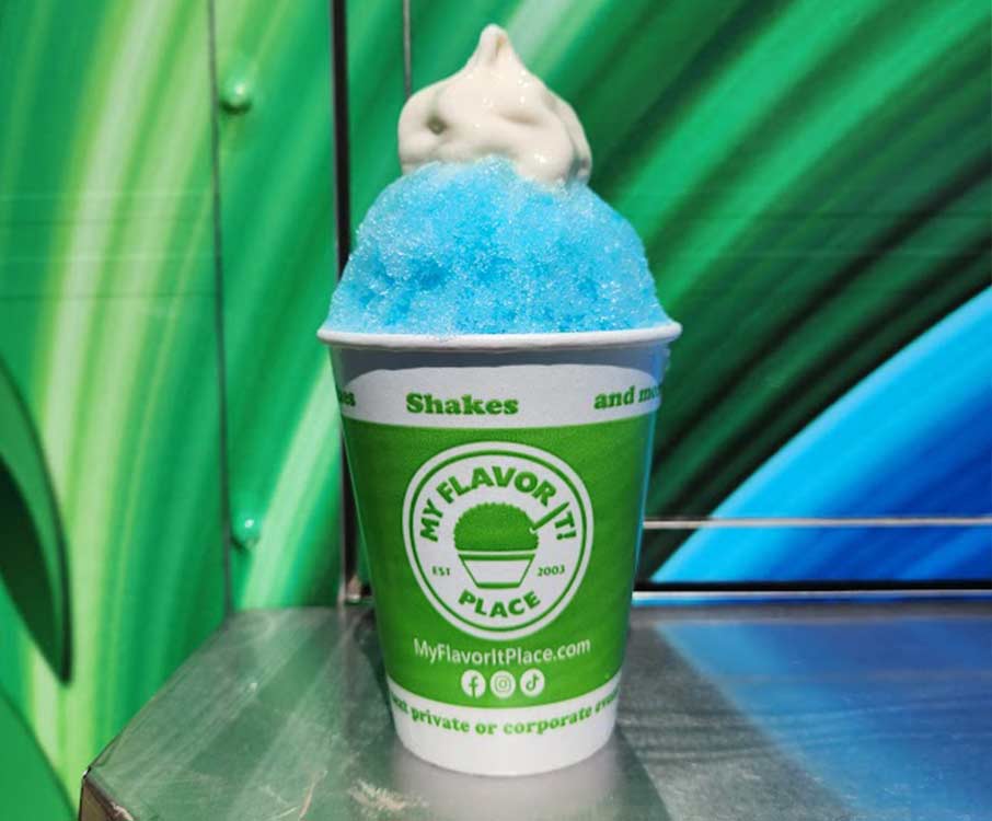 a delicious hawaiian shaved ice