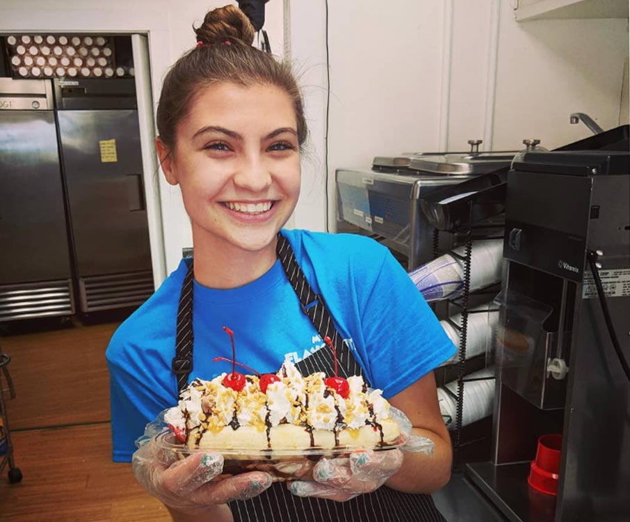 Our ice cream catering truck